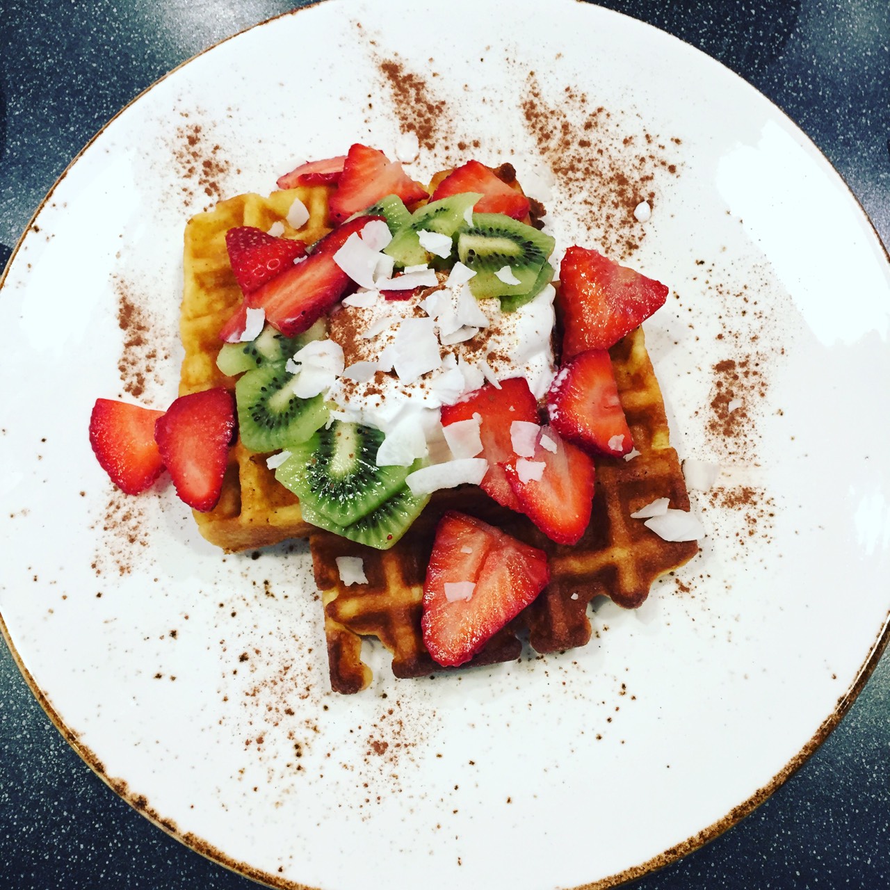 healthy waffles