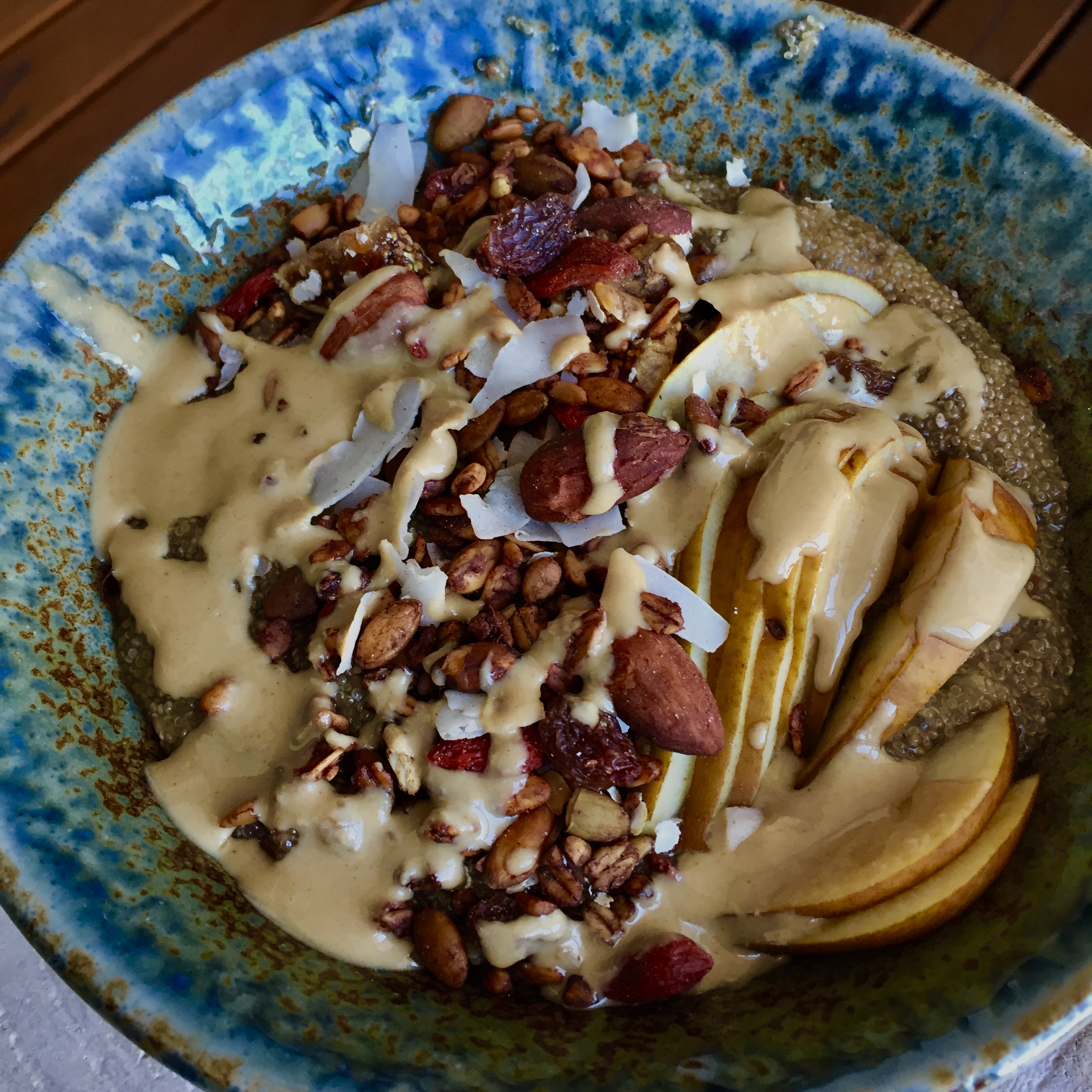 amaranth pear porridge recipe-2