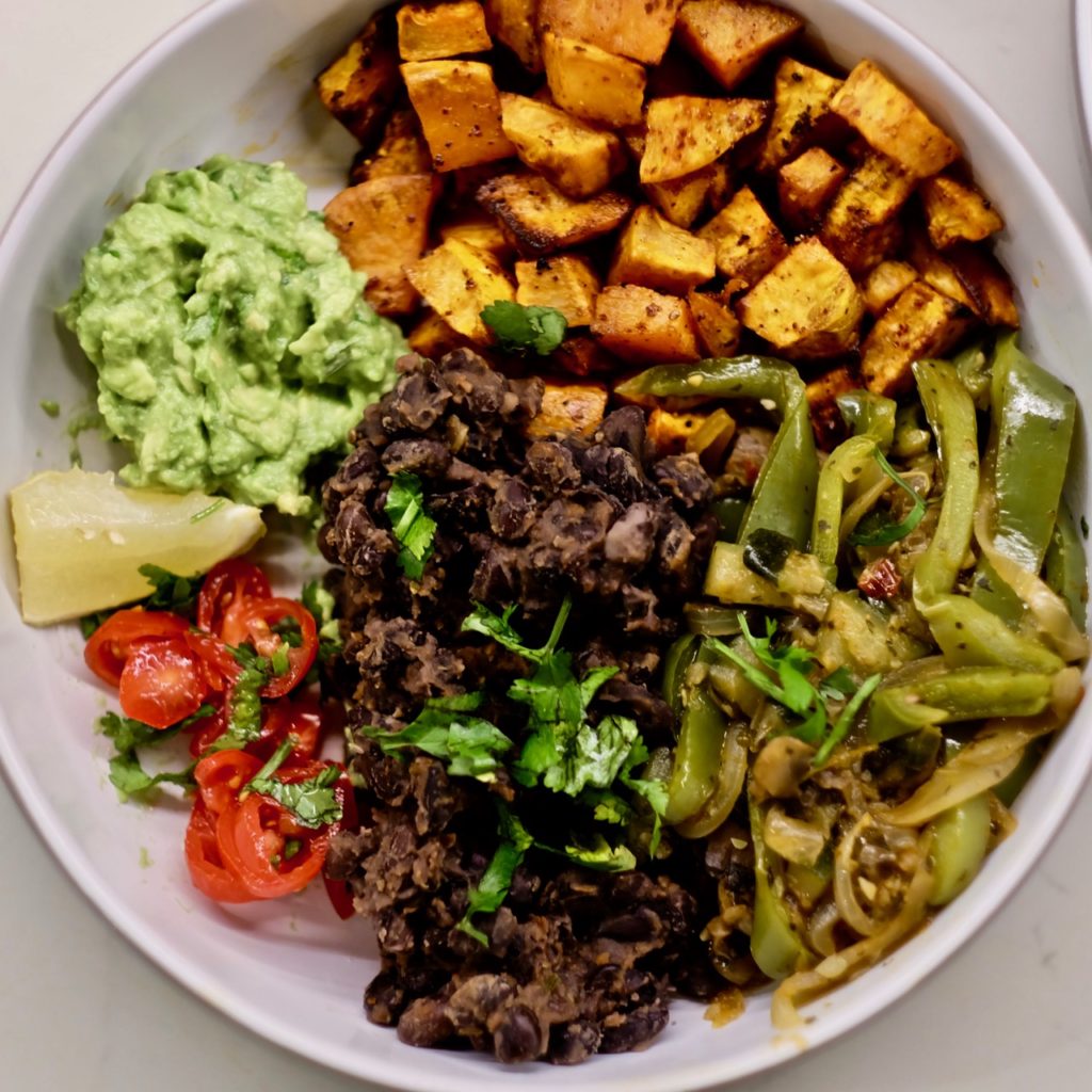 Vegan Burrito Bowl urbanfoodlover